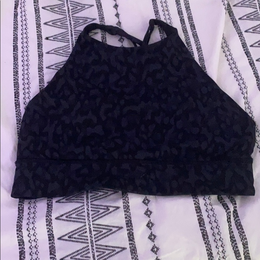 Lululemon Energy High Neck Long line Sports Bra